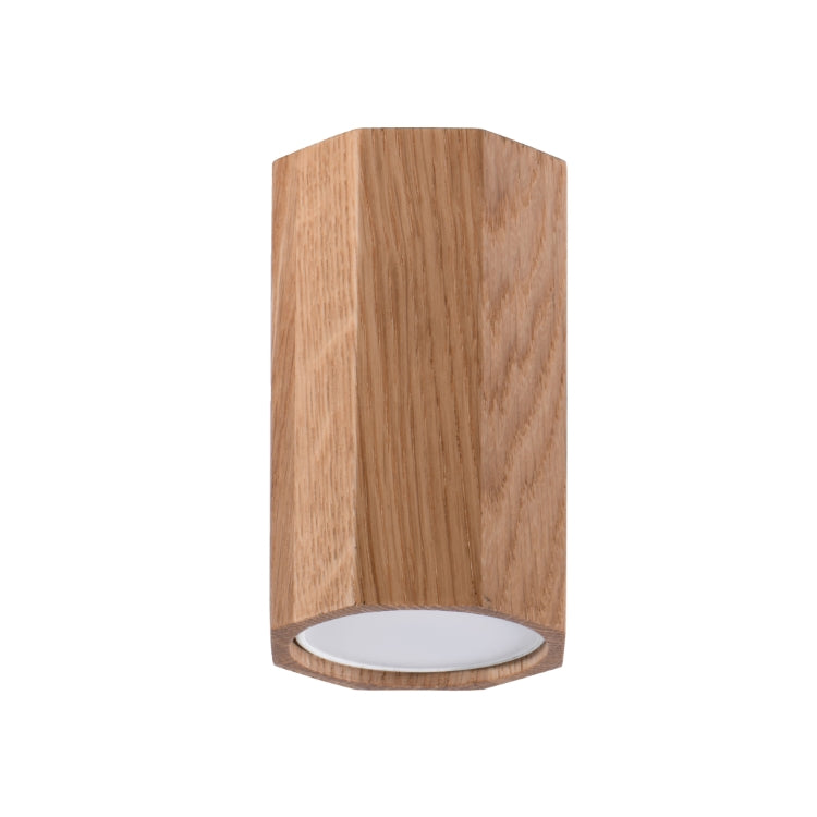 Geometrisk Loftslampe Zeke 10 i Eg - Skandinavisk Stil