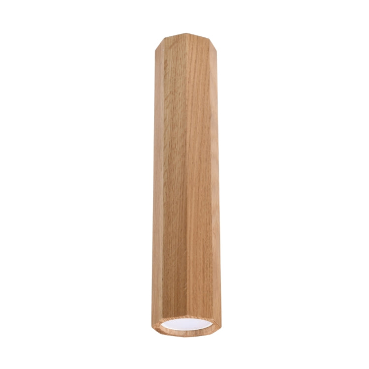 Geometrisk Loftslampe Zeke 30 i Eg - Skandinavisk Stil