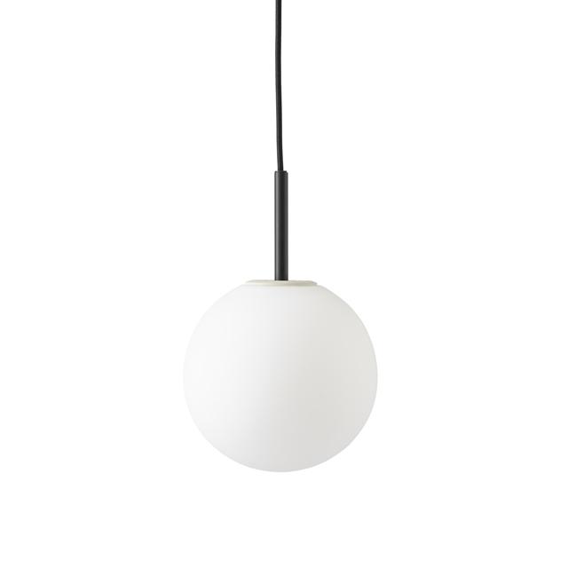 Audo TR Pendel i Mat Sort og Opal Glas - Eksklusivt Design