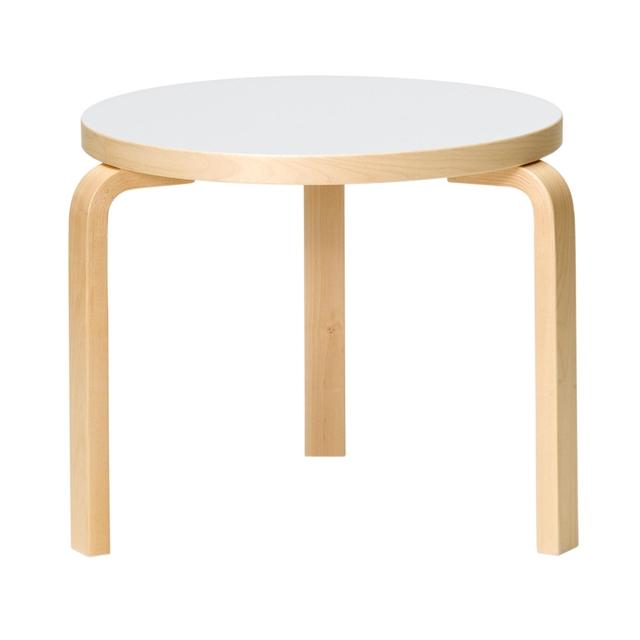 Artek 90d Bord i Birkhvid Laminat - Stilrent Design