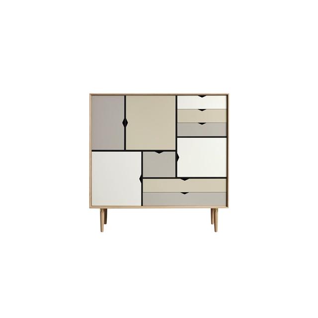 Andersen Furniture S3 Skab Sæbebehandlet Egsand  5713524035179