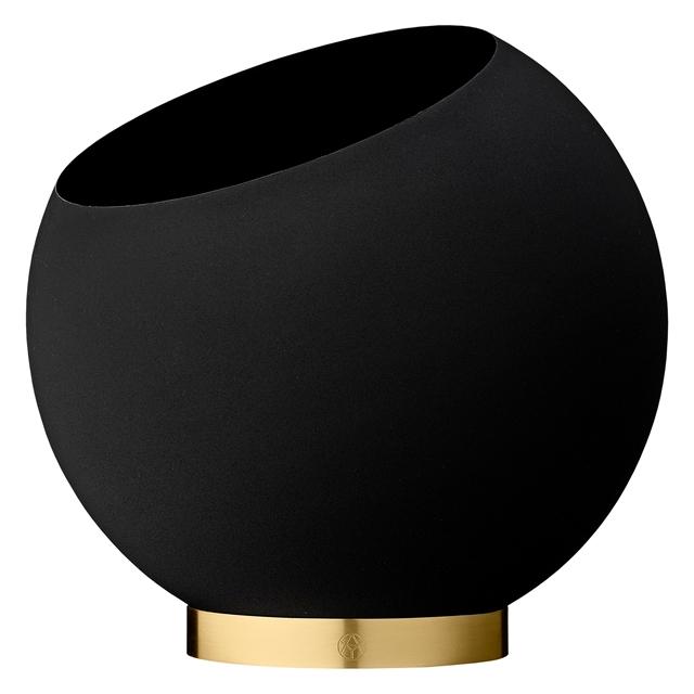 Elegant AYTM Globe Blomsterkrukke - Sort Ø30 cm til hjemmet