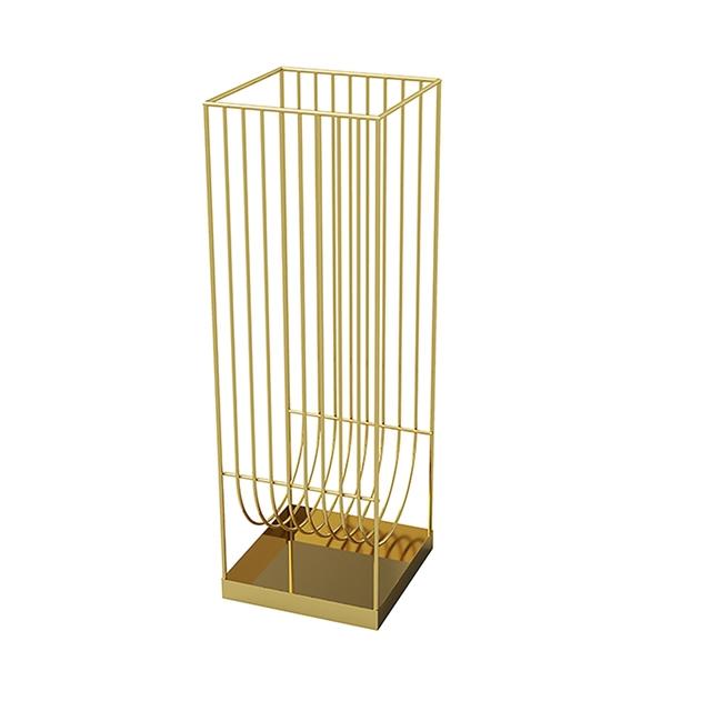 Aytm Curva Paraplyholder i Guld - Elegant Indretning