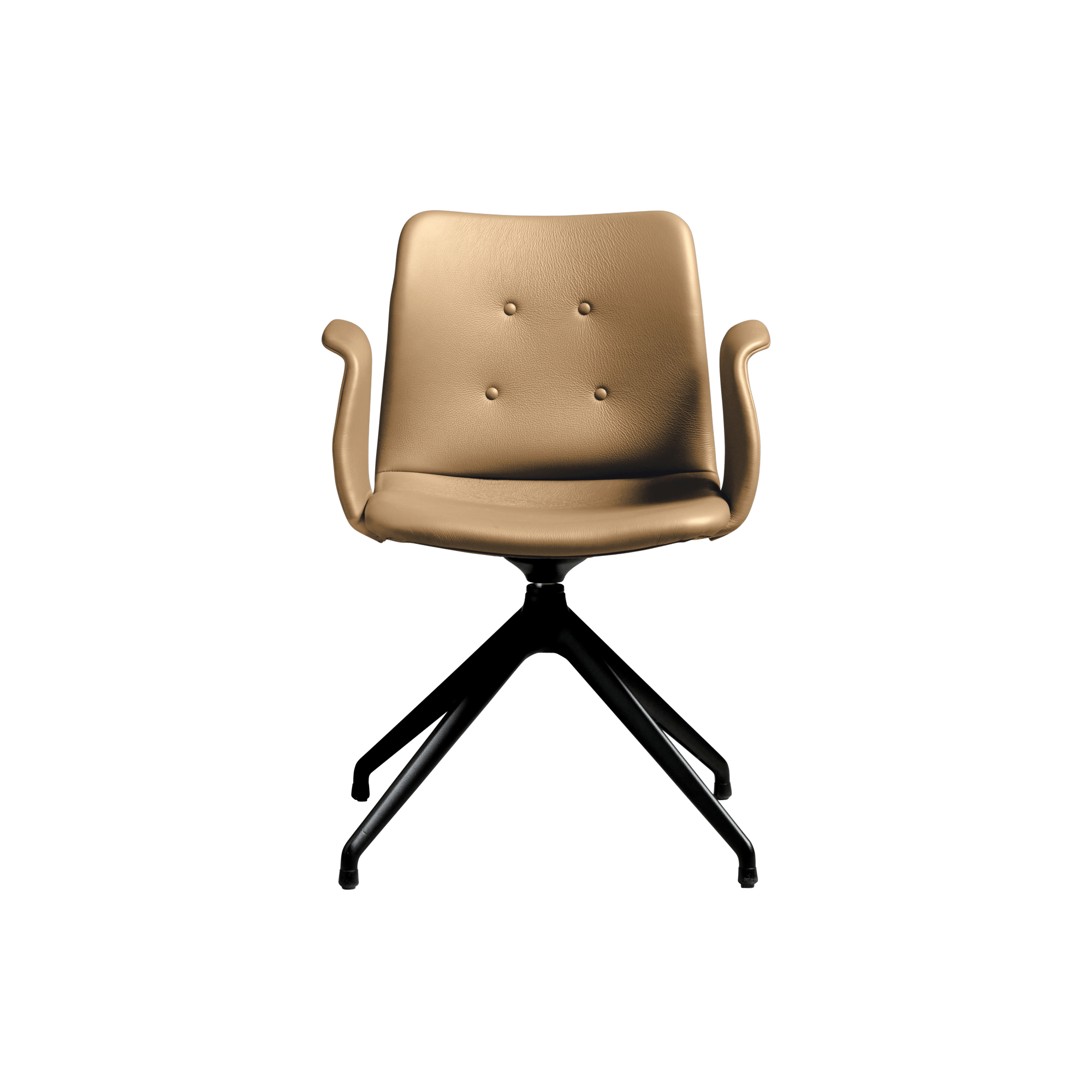 Bent Hansen Primum Spisebordsstol med Swivel - Sort Zenso 3 261
