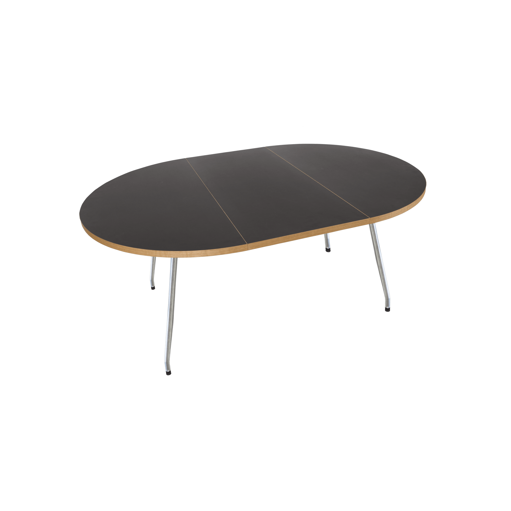 Bent Hansen Primum Spisebord i Sort Linoleum og Metal