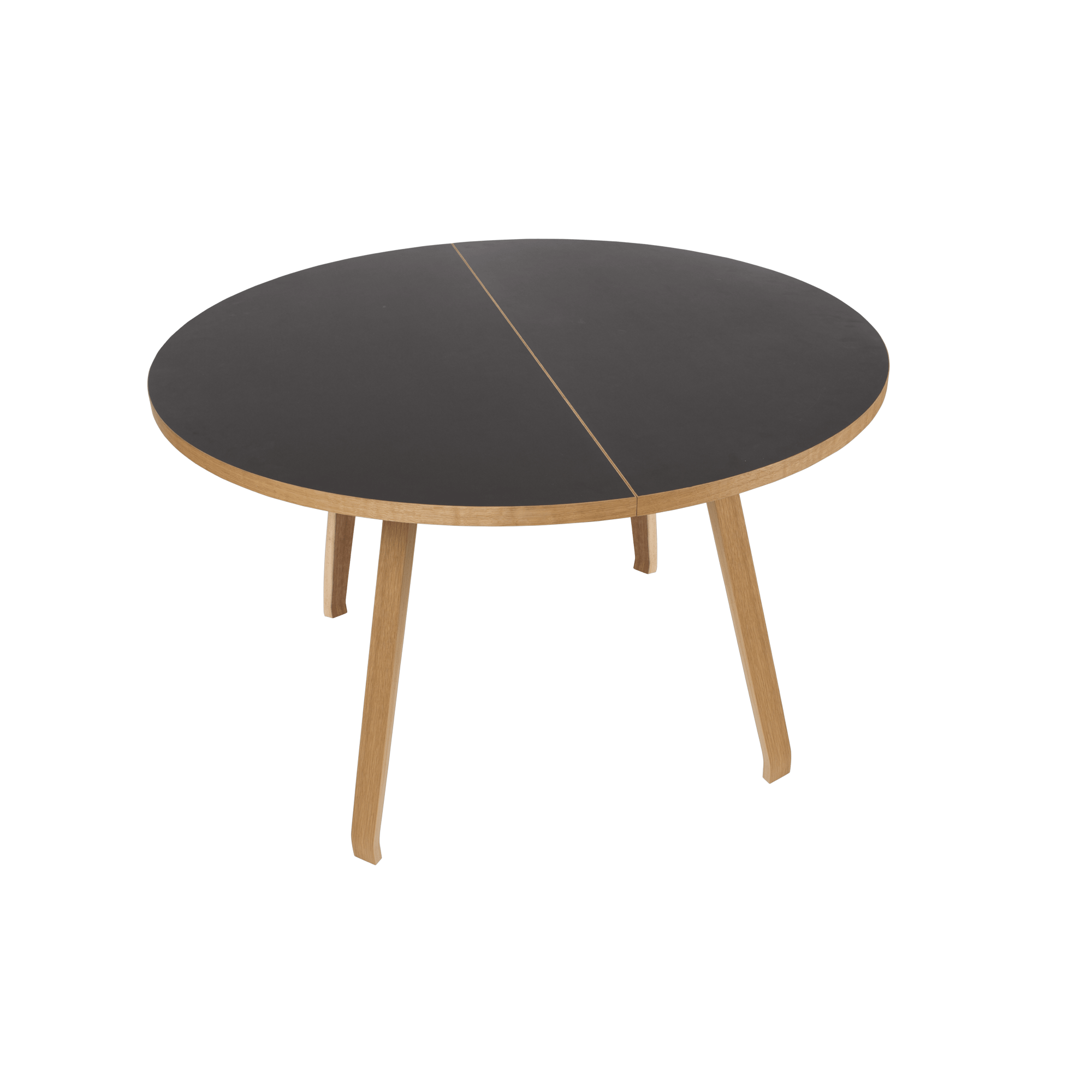 Bent Hansen Primum Spisebord i Sort Linoleum – Moderne Elegance