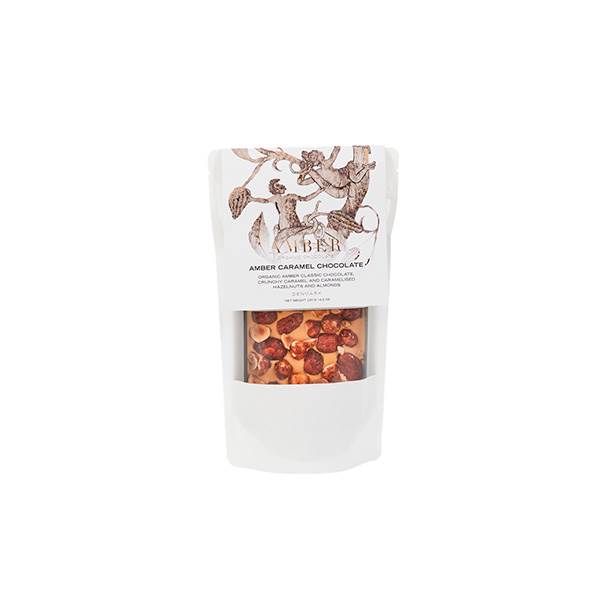 Sommerfugl Amber Karamel Chokoladebar - Lækre Delikatesser