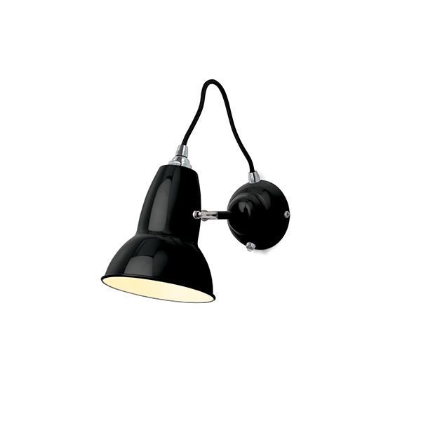 Anglepoise Original 1227 Væglampe i Jet Black - Ikonisk Design