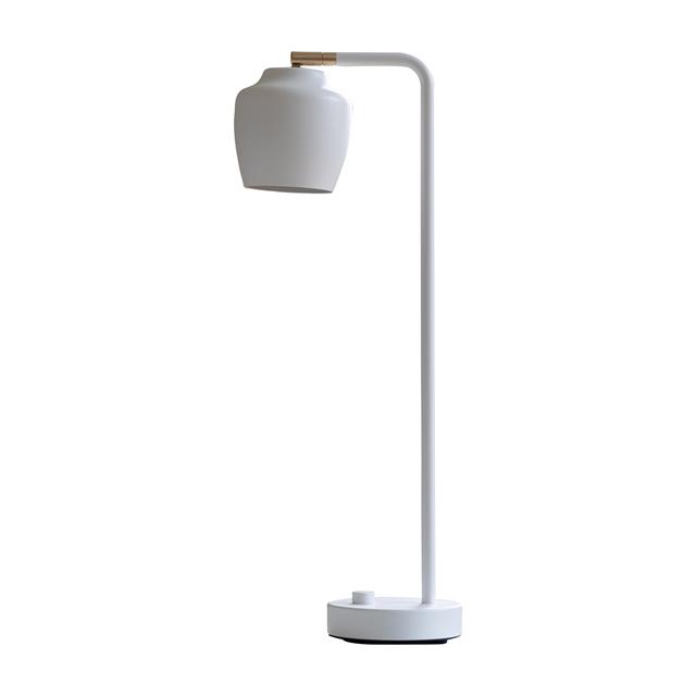 Nola Bordlampe i Elegant Hvid - Stilfuldt Design til Hjemmet