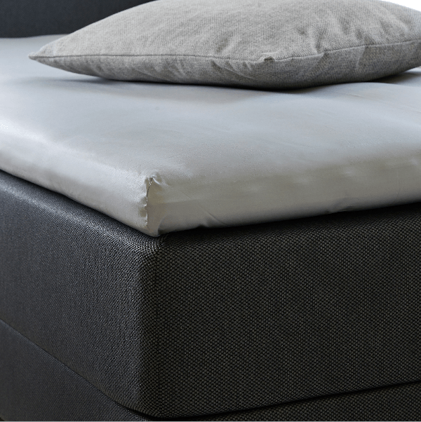 Hmt Percale Kuvertlagen - Lys Grå - 180x200 Cm Tilbud!