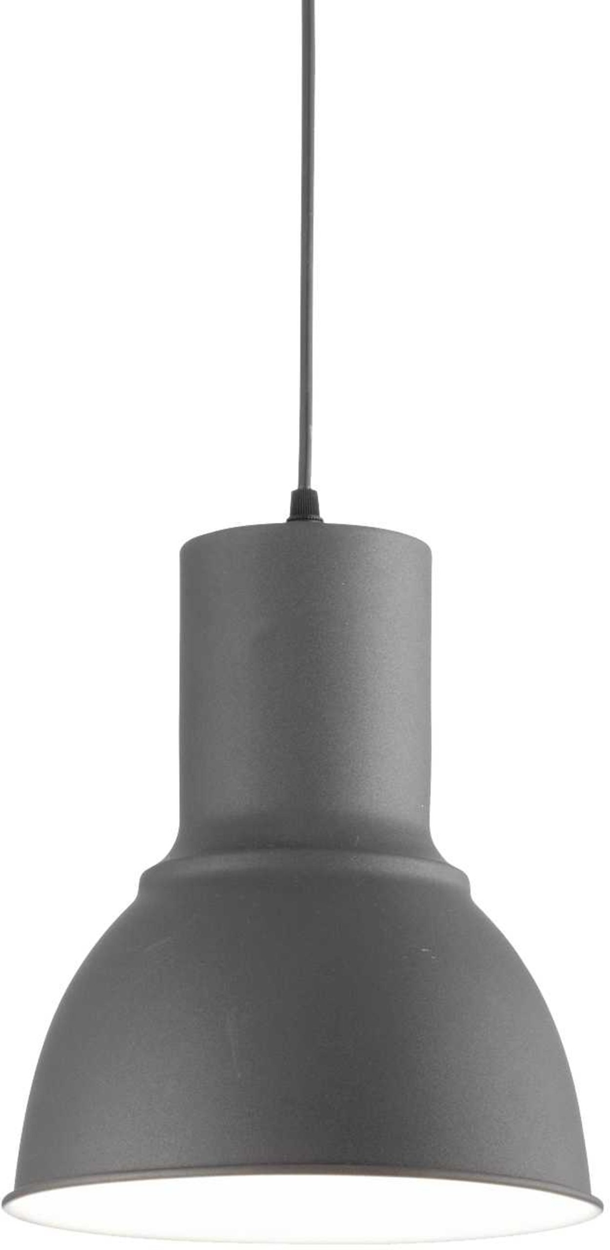 Pendellampe Ideal Lux Breeze i Gråsort Metal - Justerbar