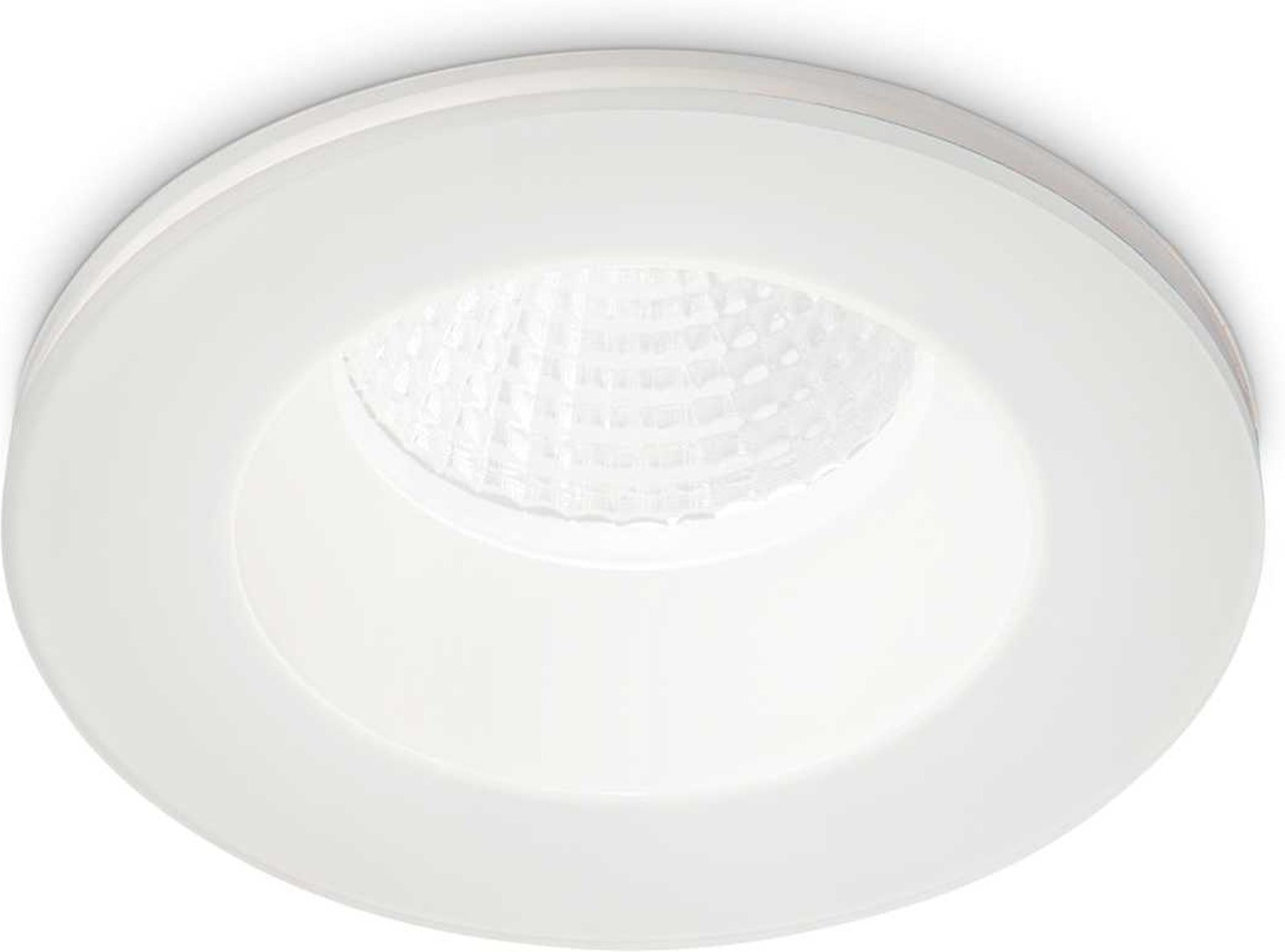Indbygningslampe Ideal Lux Room-65 Led ø98 Cm H5 Cm Ip65 Hvid 800 Lm 3000 K  8021696252025