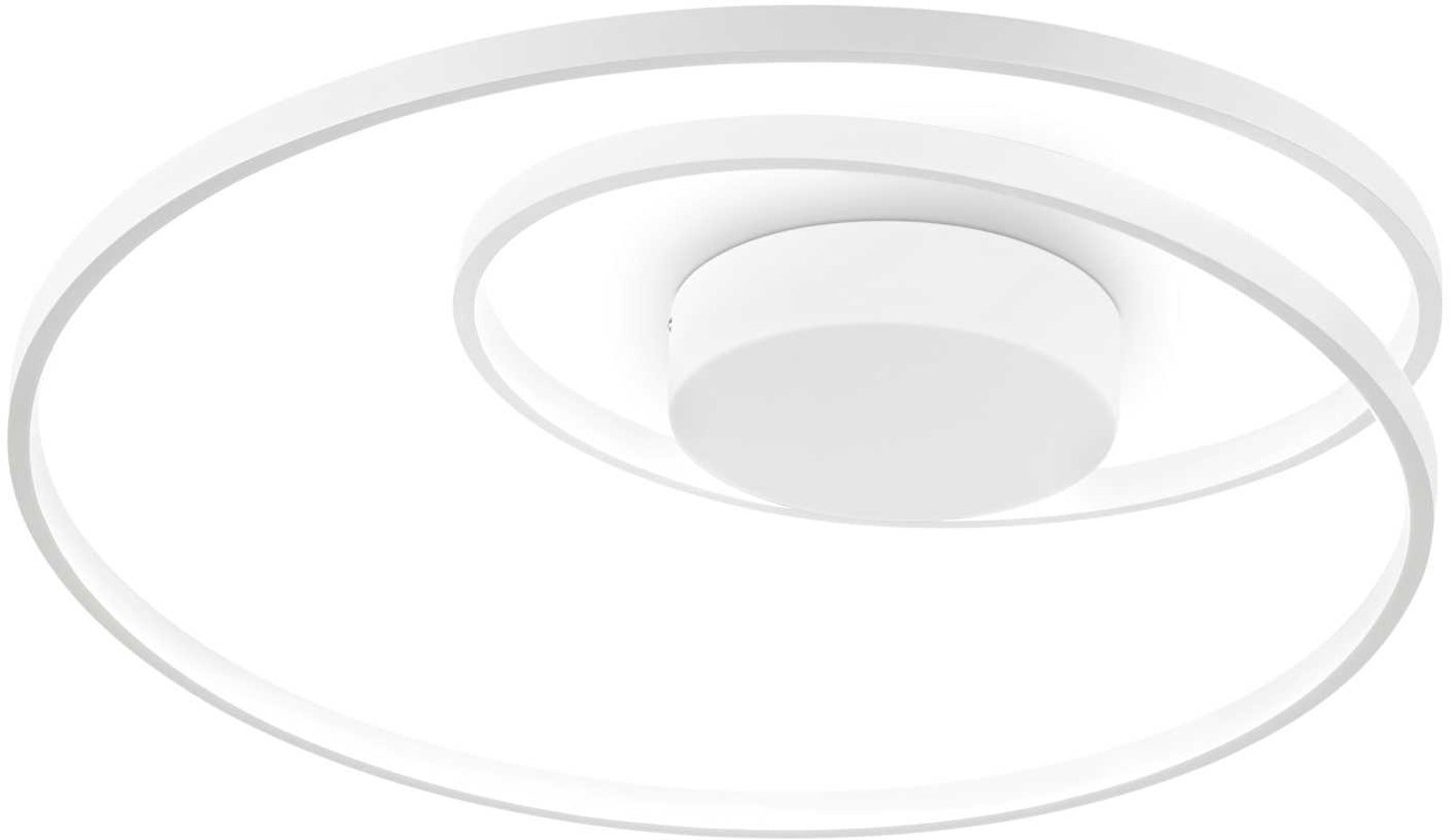 Led Loftlampe Ideal Lux Oz Hvid ø60?18 Cm 5000 Lm 3000 K  8021696253688
