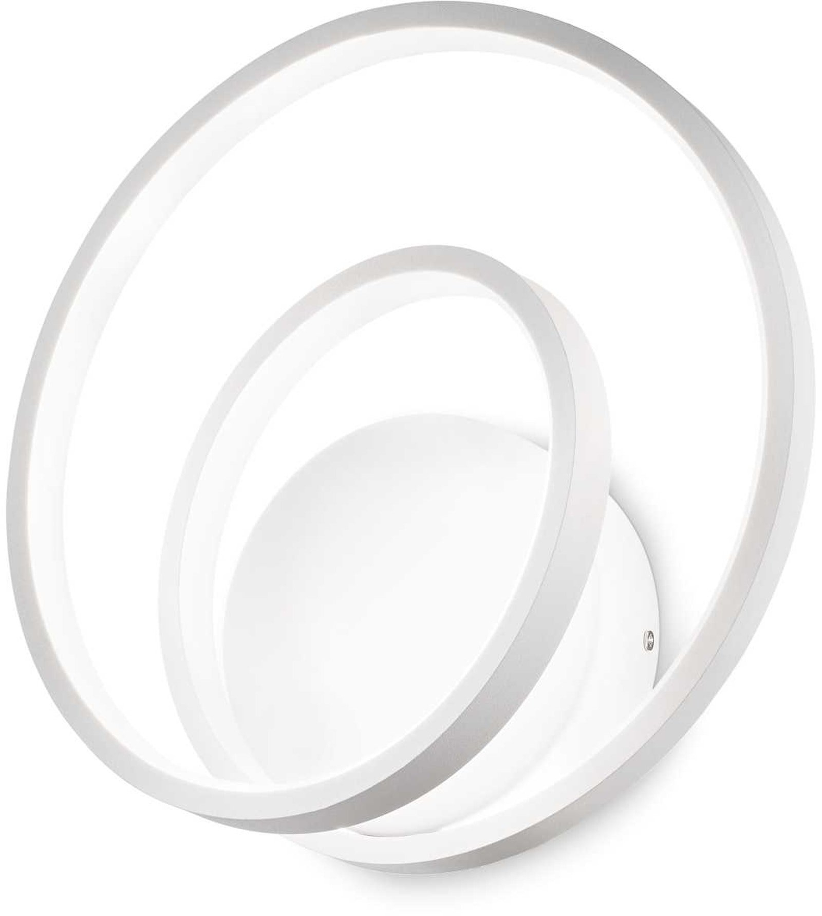 Elegant LED Væglampe Oz fra Ideal Lux - Hvid Metal