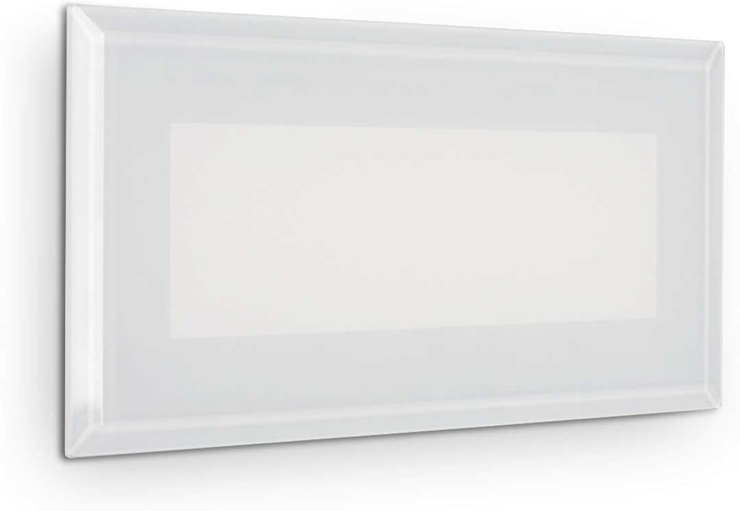 Udendørs Indbygningslampe Ideal Lux Indio Integreret Led 8w 1170 Lm Ip65 Hvidantracit  8021696255804