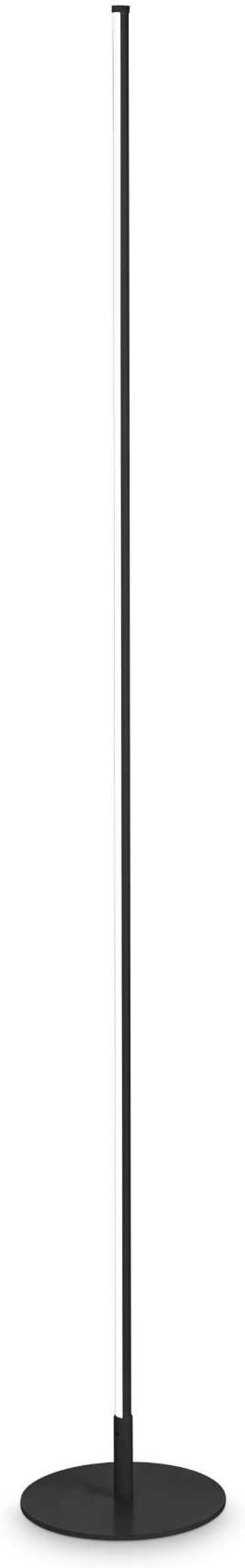 Gulvlampe Ideal Lux Yoko Integreret Led ø20 X H1465 Cm 1500 Lm 3000 K Sort  8021696258904