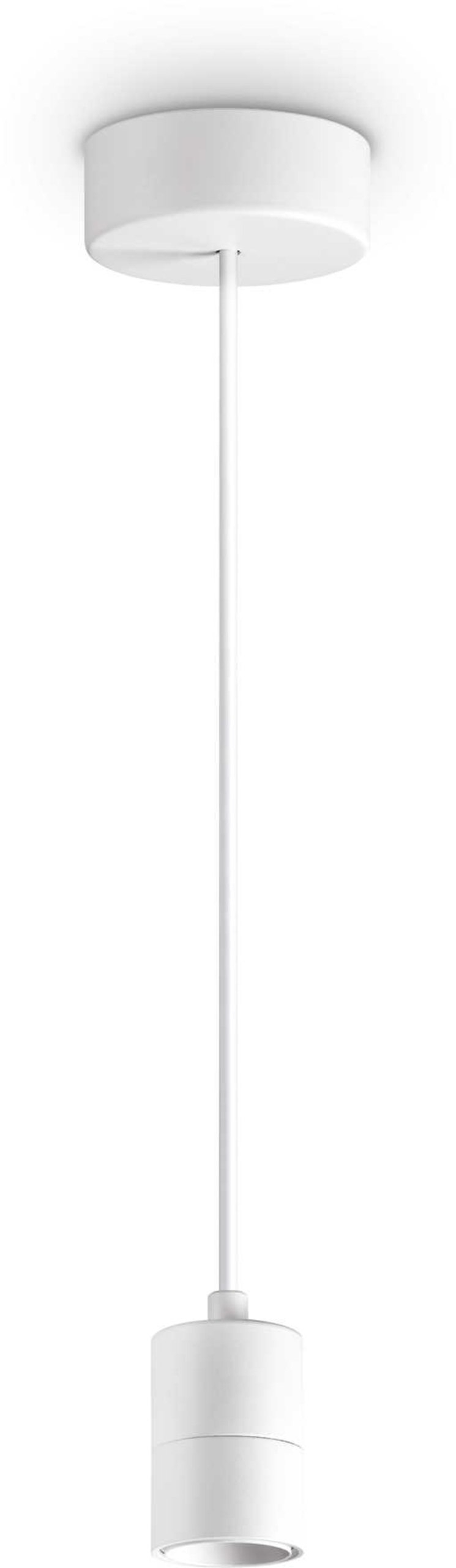 Ideal Lux Set Up Pendellampe ø45 Cm Hvid Metalaluminium Med Justerbar Højde  8021696260013
