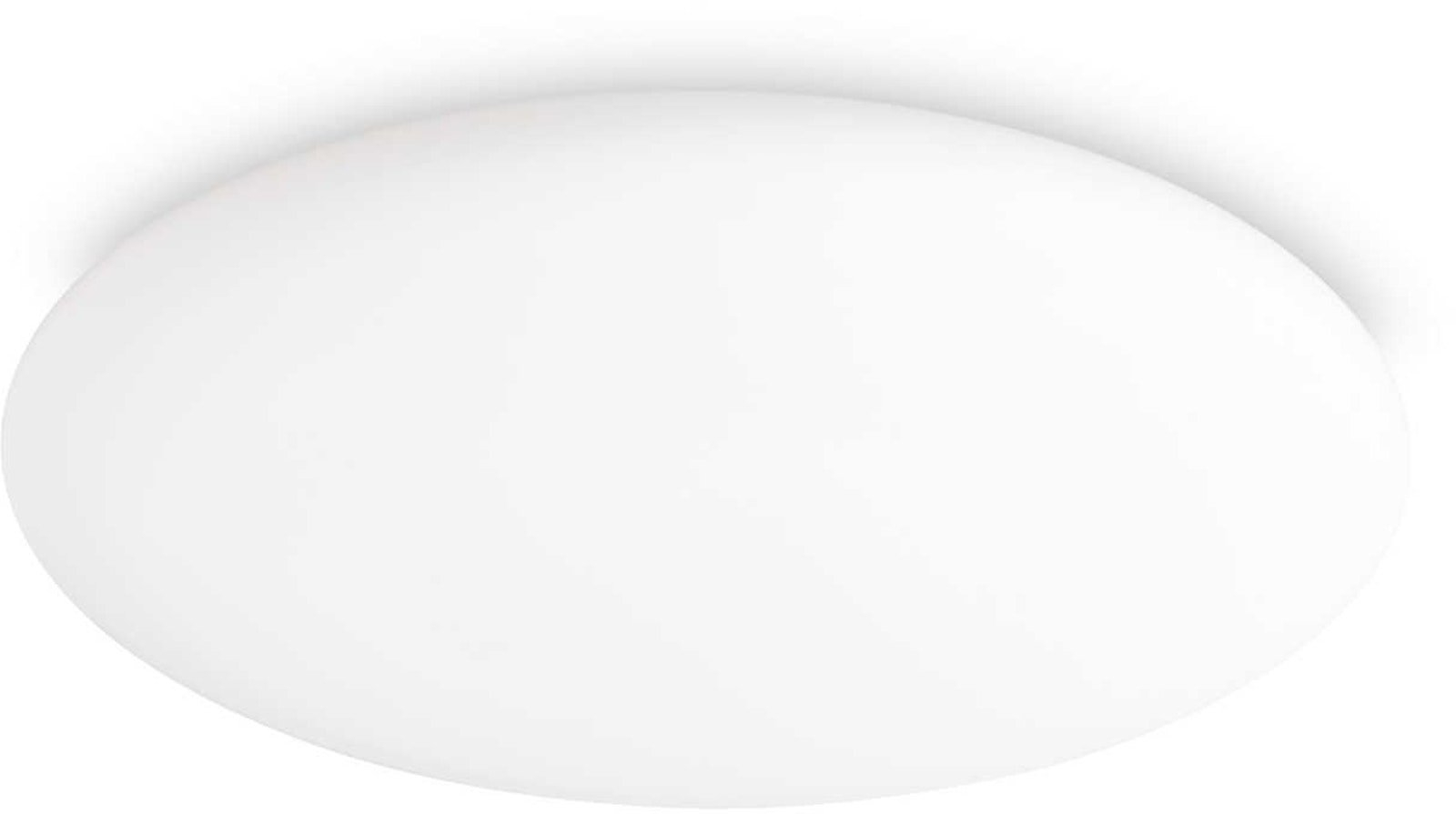 Loftslampe Ideal Lux Level Led ø585 X H85 Cm Hvid Glas Metal  -  24w 2100 Lm 3000k  8021696261188