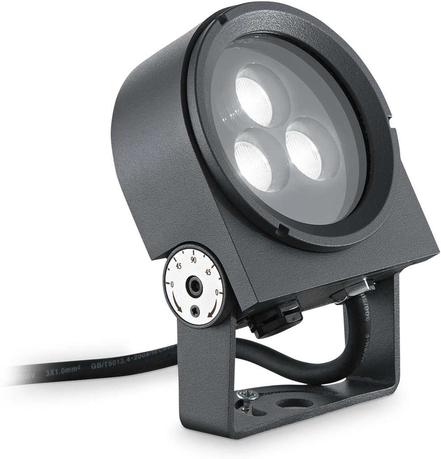 Udendørs Antracit Spotlight - Ideal Lux Ulex 85W LED-projektor