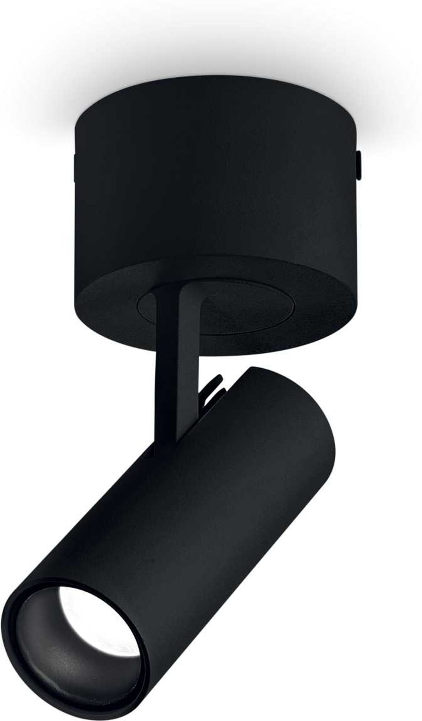 Loftslampe Ideal Lux Play Led 520 Lm ø6 Cm H14 Cm Sorthvid  8021696268101