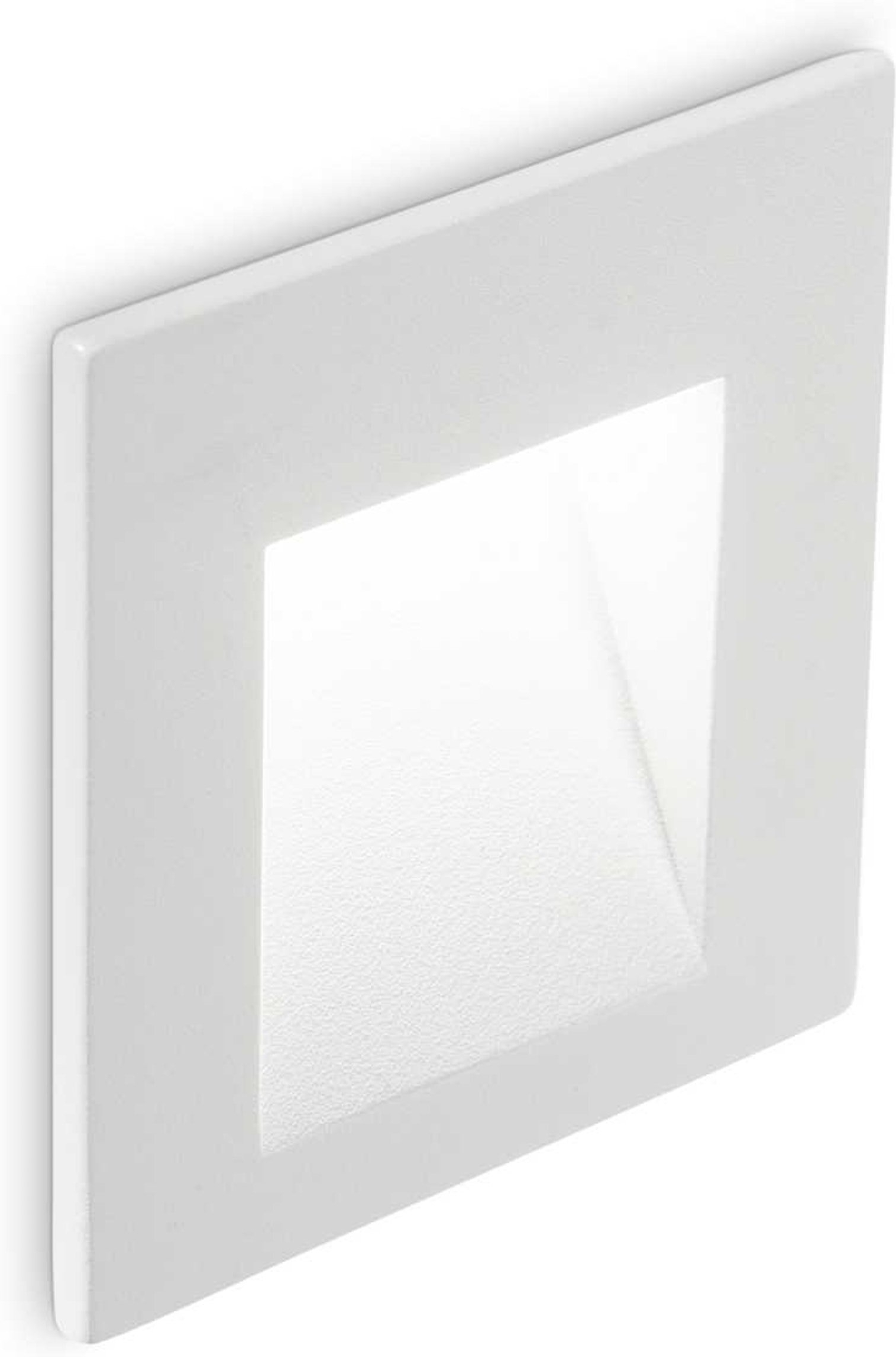 Udendørs Indbygningslampe Bit i Hvid Aluminium - Led IP65