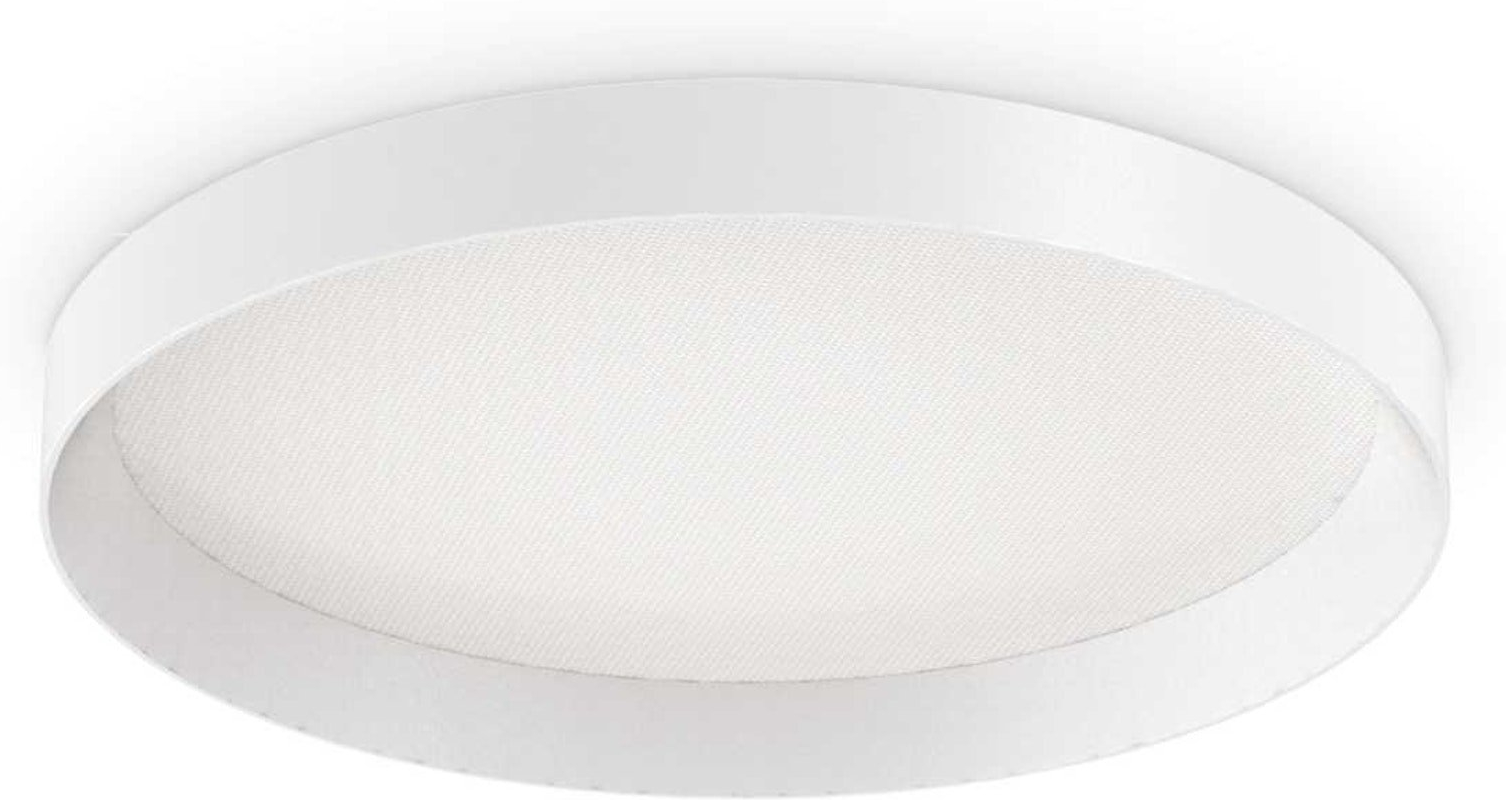 Loftlampe Ideal Lux Fly Ø35 cm med Integreret LED 18W Hvid