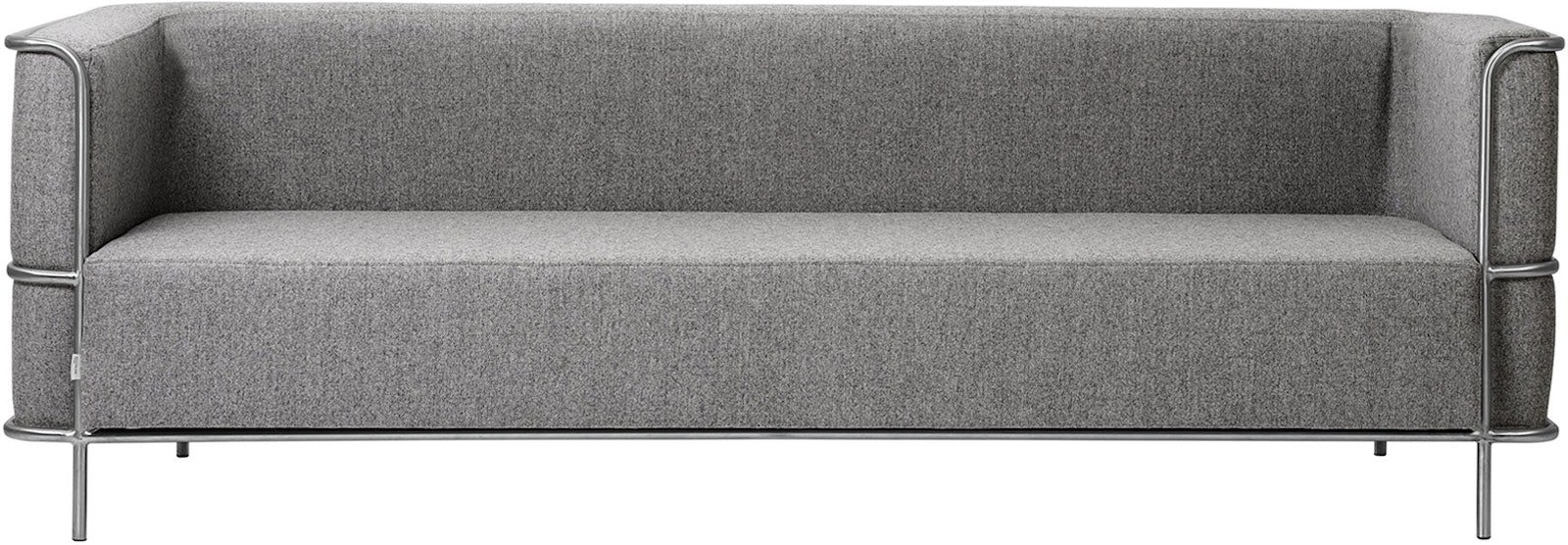 3-personers Sofa Kristina Dam Modernist i Lys Grå Uld