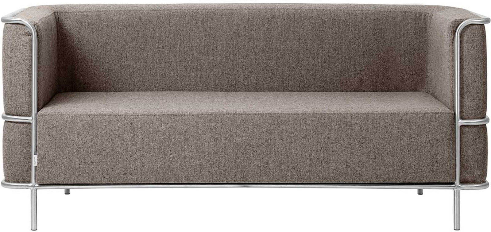 2-personers Sofa Kristina Dam Modernist Grå Uld H70?b77?l164 Cm  5710688978977