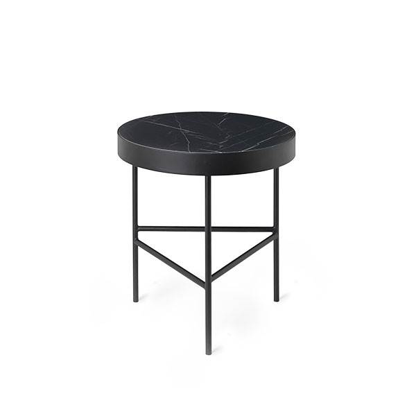 Ferm Living Marmorbord - Medium - Sort til dit hjem