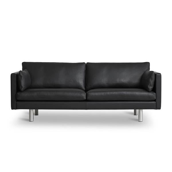 Nielaus Handy Lædersofa - 3 Pers