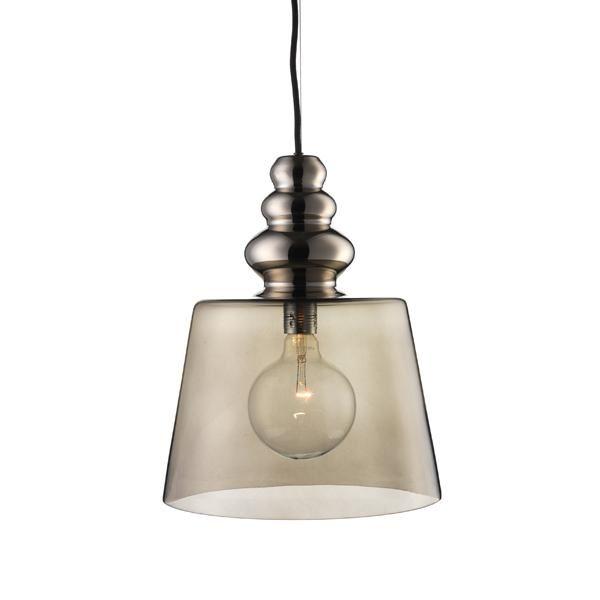Design By Us Pollish Pendel XL - Elegant Røgfarvet Lampe