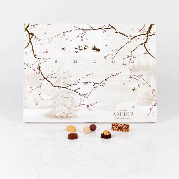 Summerbird Amber Julekalender med lækker chokolade