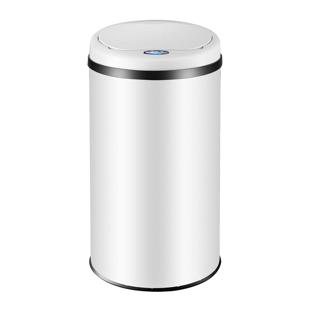 Sensor Affaldsspand i Rustfrit Stål - 40 L med Sensorfunktion