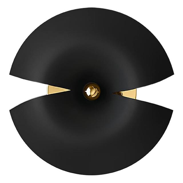 Aytm Cycnus Væglampe Stor i Sortguld - Elegance til Dit Rum
