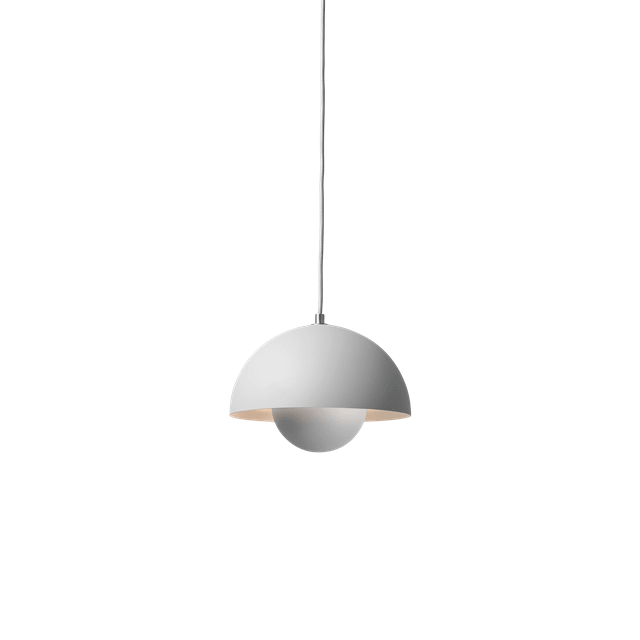 Tradition Flowerpot Vp1 Pendel i Mat Lysegrå - Design af Verner Panton