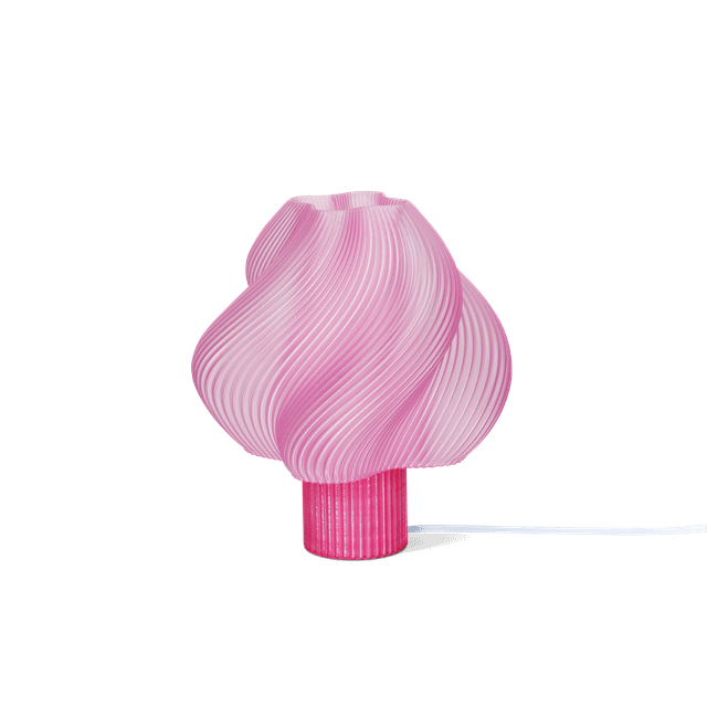 Soft Serve Bordlampe i Rose Sorbet - Minimalistisk Elegance