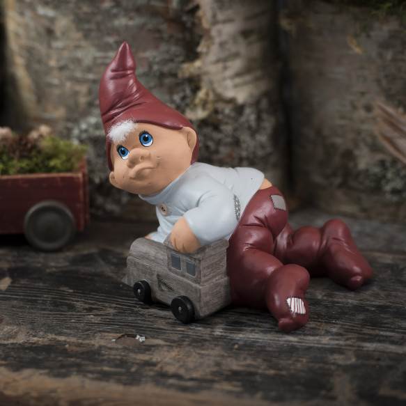 Klarborg Nisse Nor - Rolig og Tålmodig Figur 14 cm