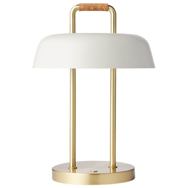 Elegant bærbar bordlampe - Hvid fra Light by Hammel