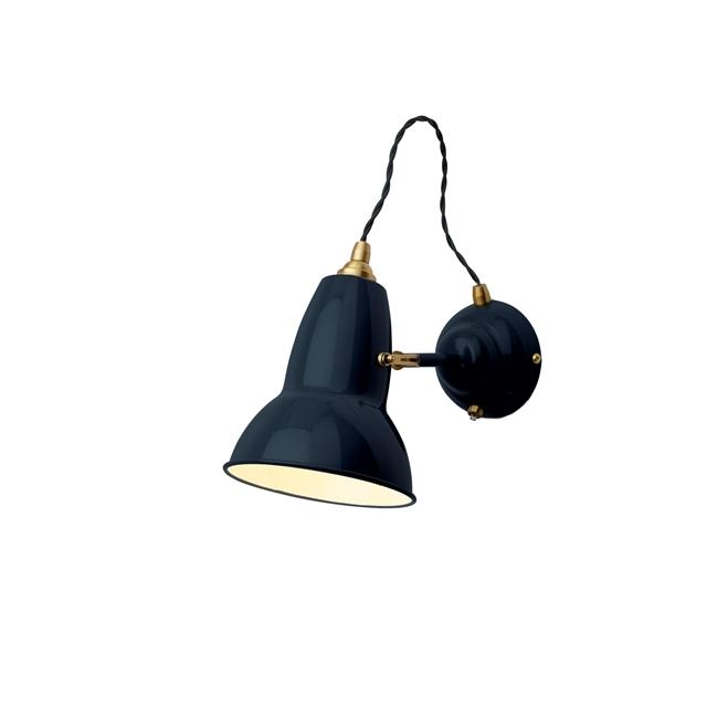Anglepoise Original 1227 Væglampe i Messing og Blå