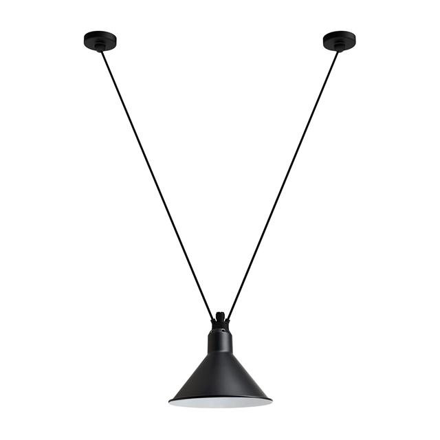 Lampe Gras N323 L Conic Pendel i Sort - Elegant Design