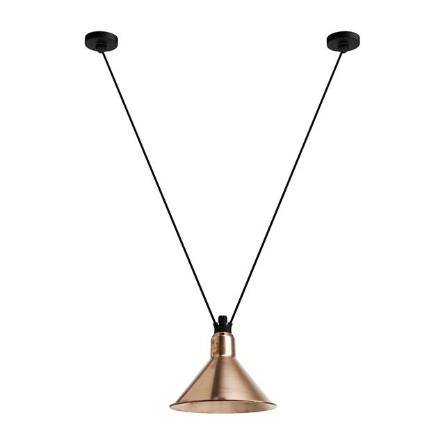 Lampe Gras N323 L Pendel i Rå Kobber - Stilsikker Designklassiker