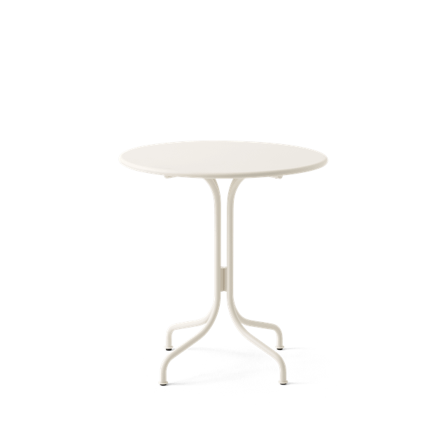 Elegante Thorvald Cafebord ø70 i Ivory fra &Tradition