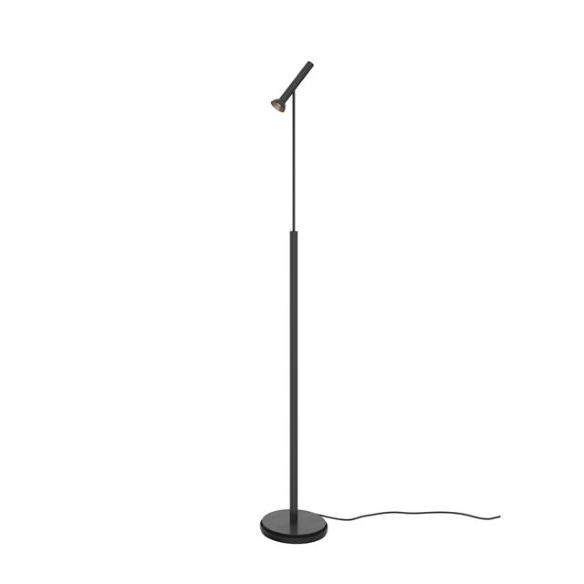 Baltensweiler Topoled S Sort Gulvlampe - Minimalistisk Design