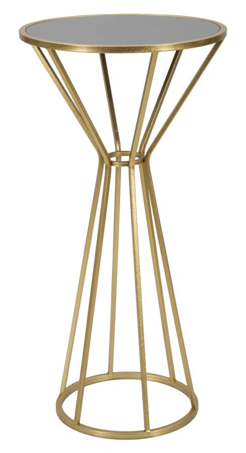 Glam Sidebord I Metal Og Mdf  -  40x80 Cm  8024609364532