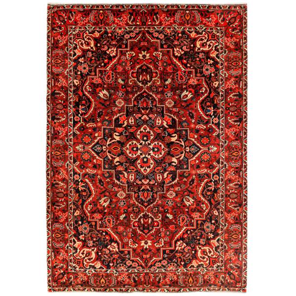 Ægte Iran Bakhtiyar Tæppe 214 x 303 cm - Håndlavet Kvalitet