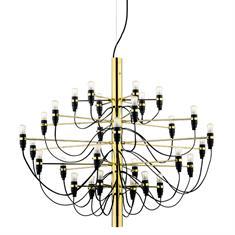 Flos 2097 Lysekrone i Messing - Elegant Belysning til Hjemmet