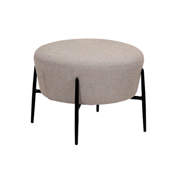 Dan-Form Orbit Skammel – Luksuriøs Cashmere Bouclé