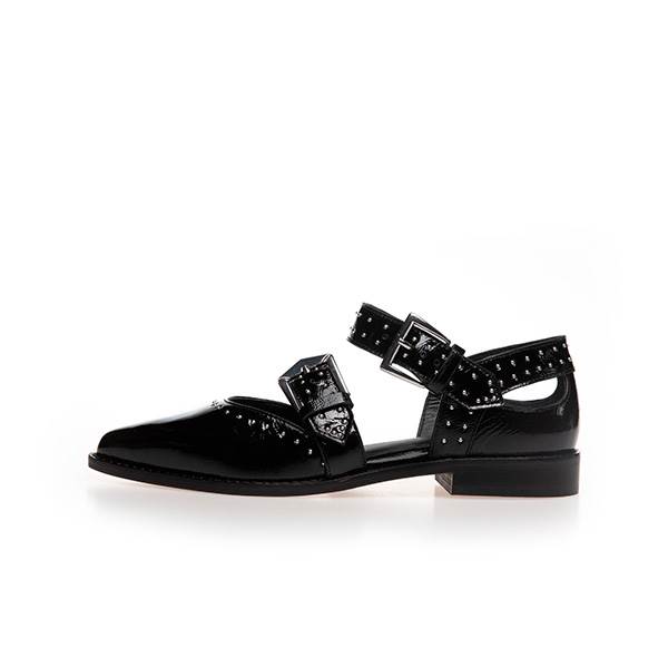 Elegante sorte loafers fra Copenhagen Shoes - Black Friday!