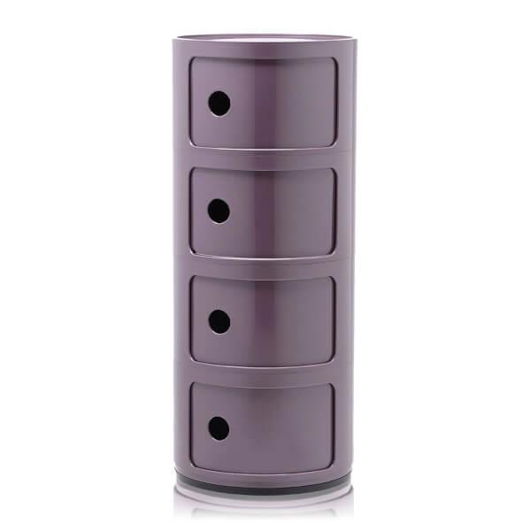 Kartell Componibili Classic - Opbevaringsmøbel - Violet