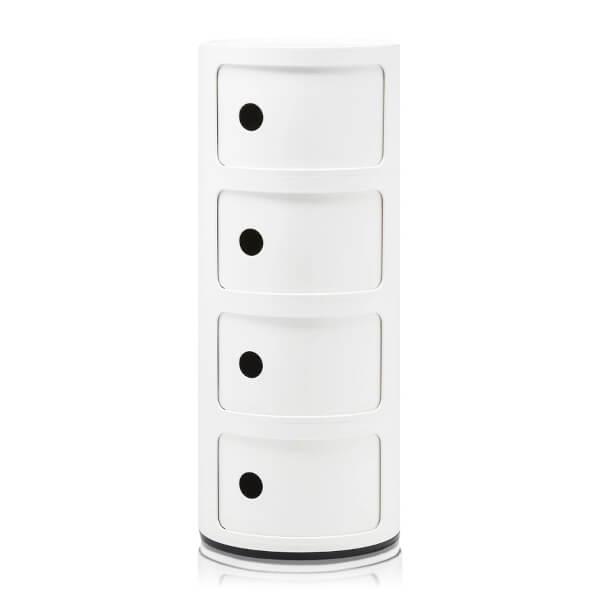 Kartell Componibili Classic - Opbevaringsmøbel med 4 Rum